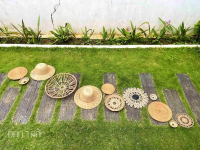 Boho Chic Rattan Wall Decor Collection