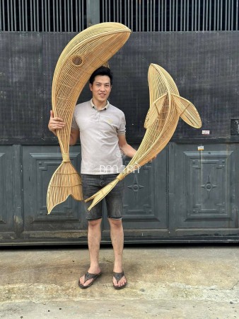 Shark rattan light