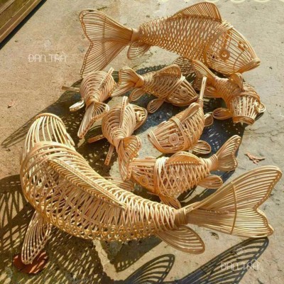 Rattan Fish Light