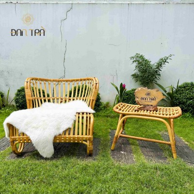 Rattan Fox Lounge Chair