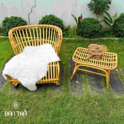 Rattan Fox Lounge Chair