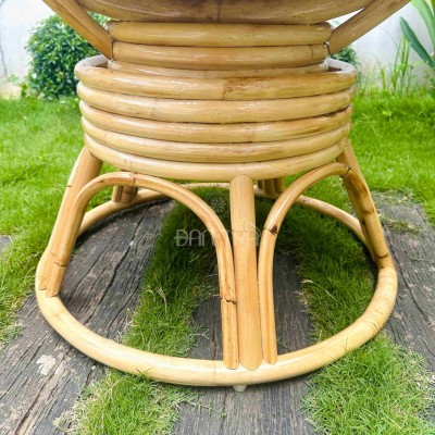 Classic Rattan Swivel Chair