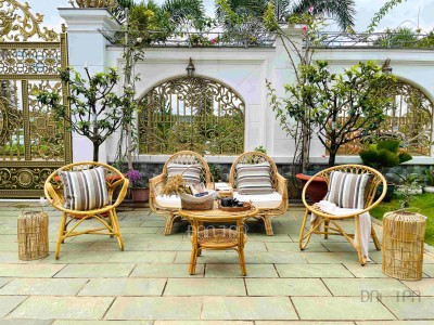 Eternal Vintage Rattan Retreat Set