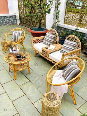 Eternal Vintage Rattan Retreat Set