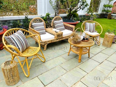 Eternal Vintage Rattan Retreat Set