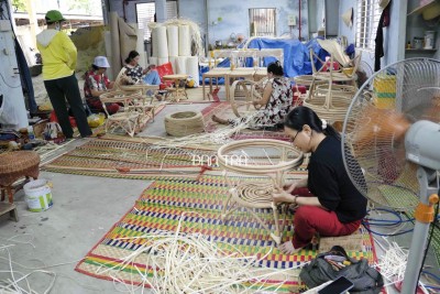 Rattan webbing