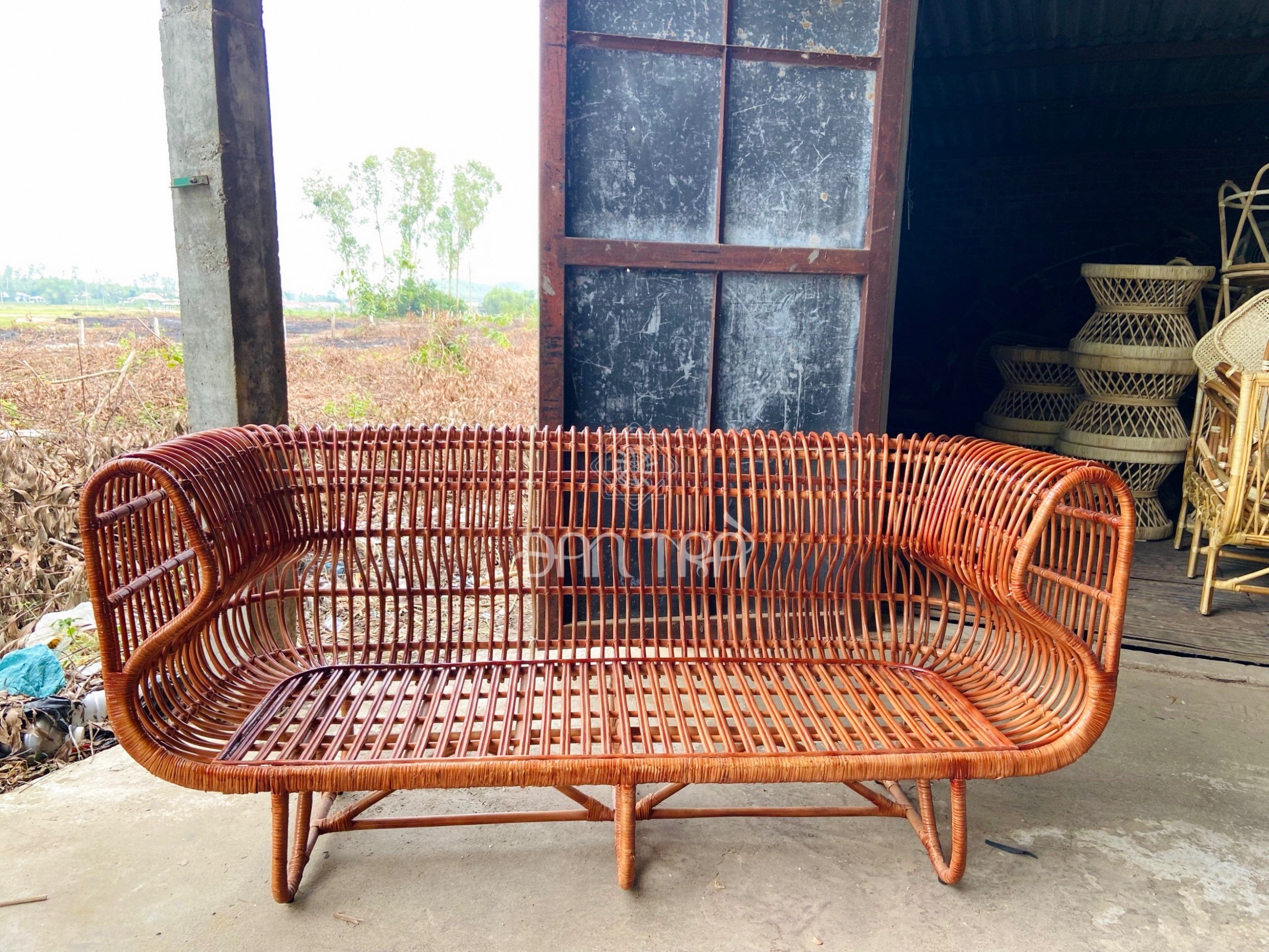 rattan sofa 30