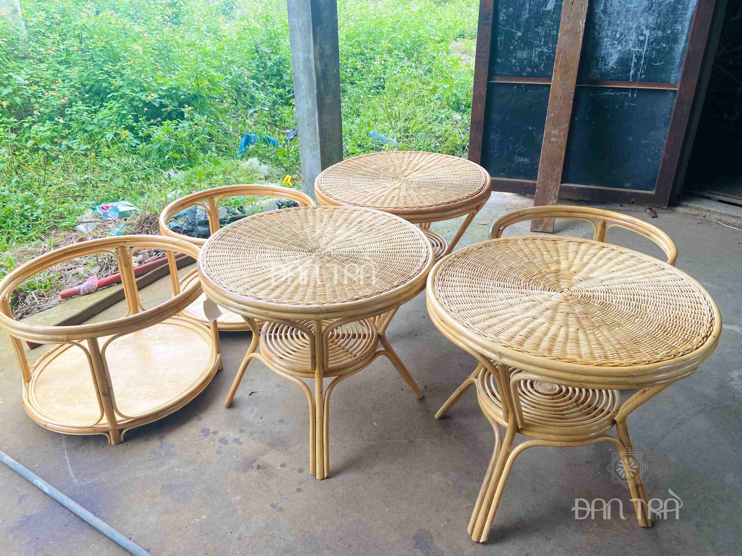 rattan table 4