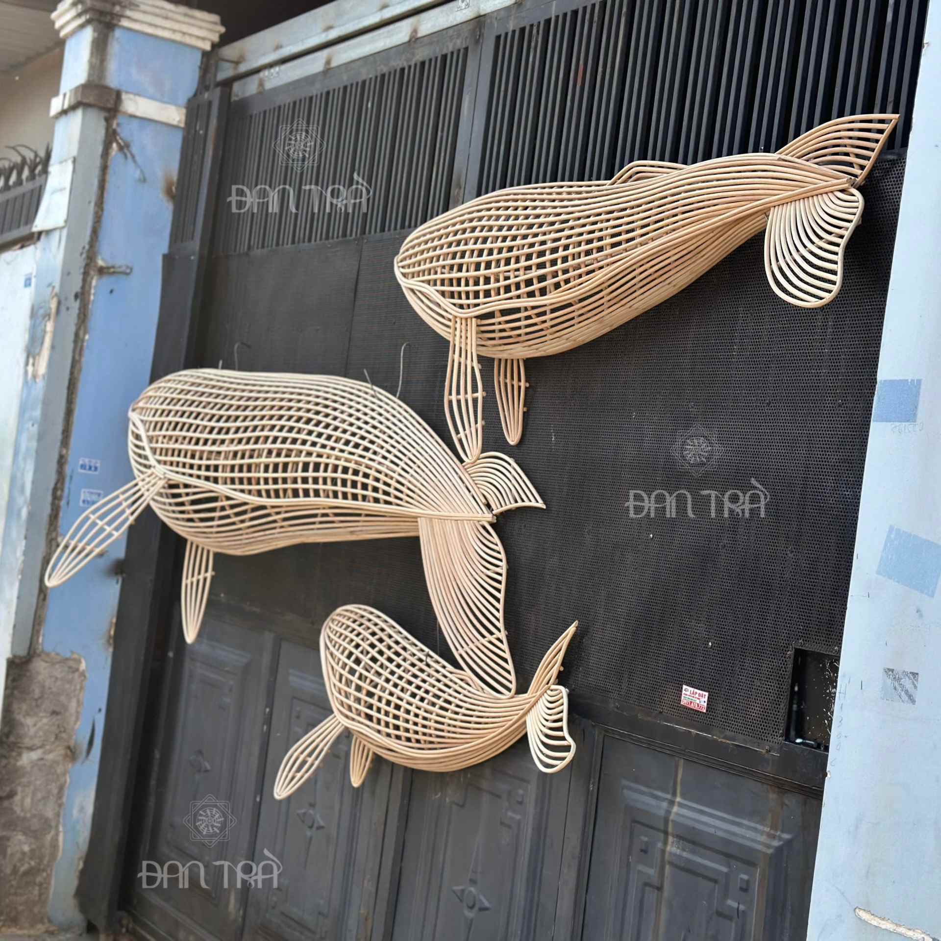 rattan fish light