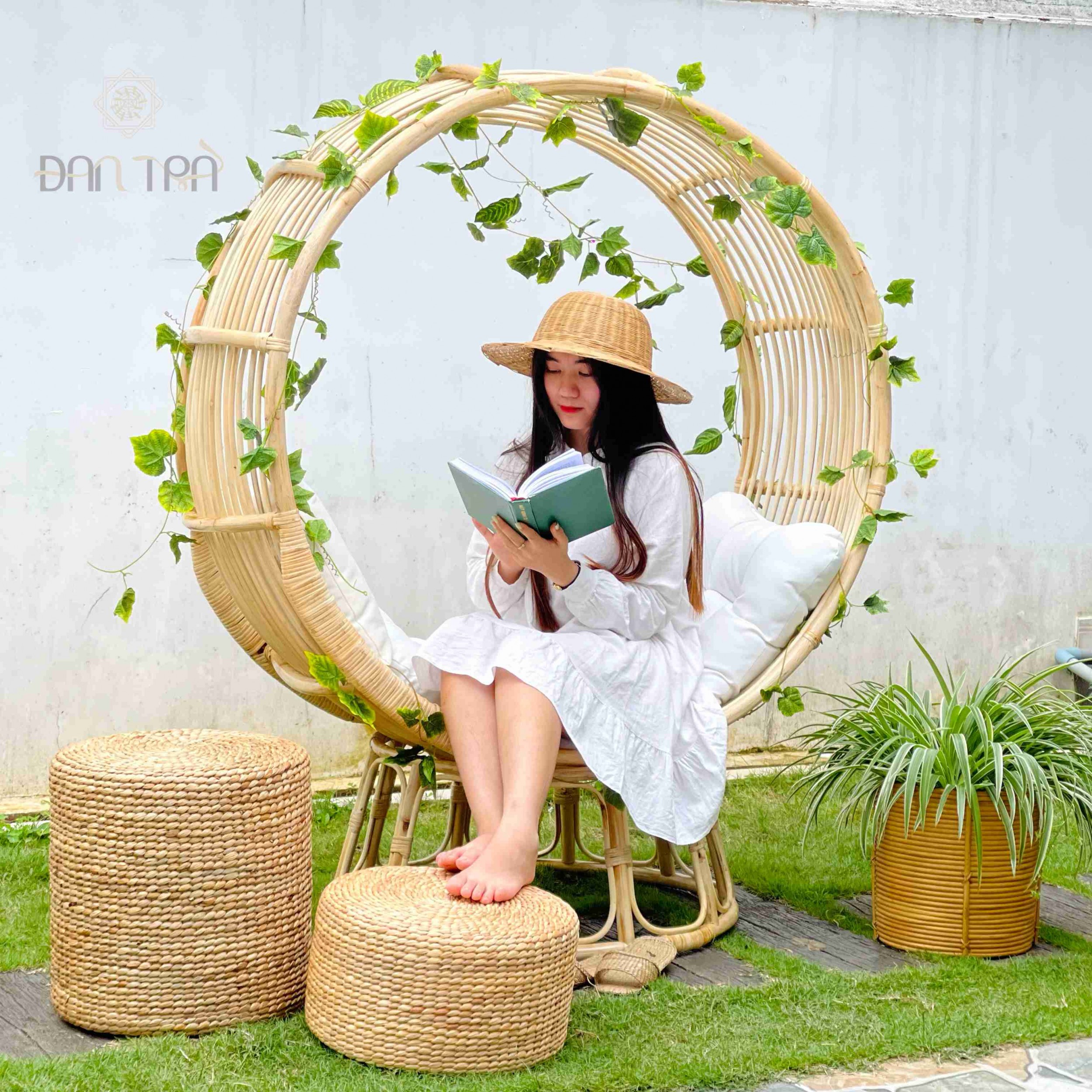 round rattan chair 5